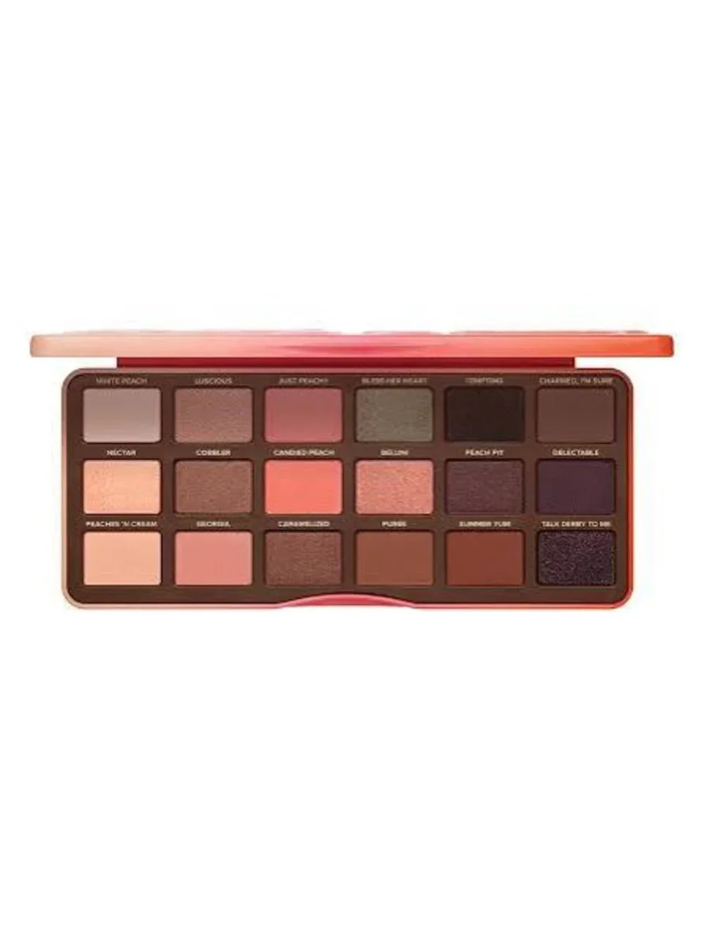 Too Faced Sweet Peach Eyeshadow Palette 18 Shades Matte/Shimmer Mirror 0.54 oz